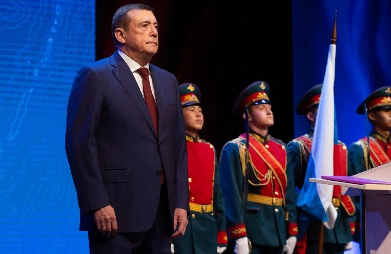 Валерий Лимаренко вступил в должность губернатора Сахалинской области