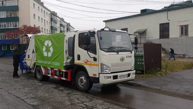 На Сахалине расширяют  географию проекта по  раздельному сбору мусора