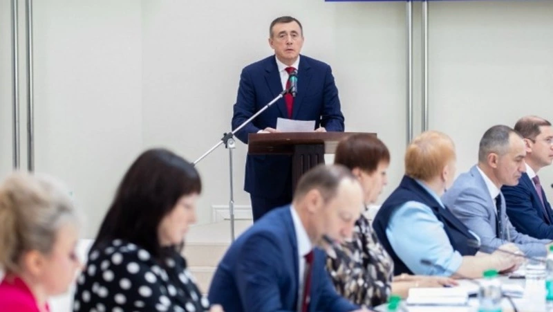 В ежегодном отчёте губернатора