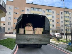 Ещё 15 тонн посылок для военнослужащих доставили в Москву перед отправкой на СВО