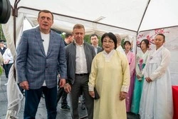 На Сахалине отметили 79-ю годовщину освобождения Корейского полуострова