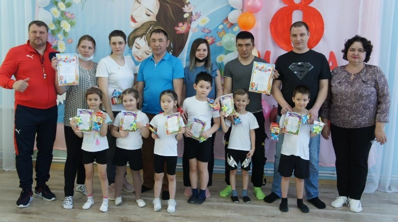 В детском саду «Сказка» прошли весёлые соревнования по японскому мини-волейболу