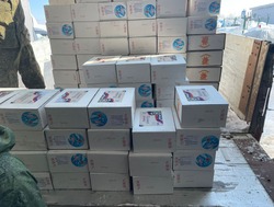Более 9 тонн посылок отправили сегодня для сахалинских бойцов в зону СВО
