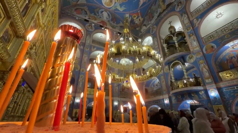 Сахалинцы отметили Крещение Господне