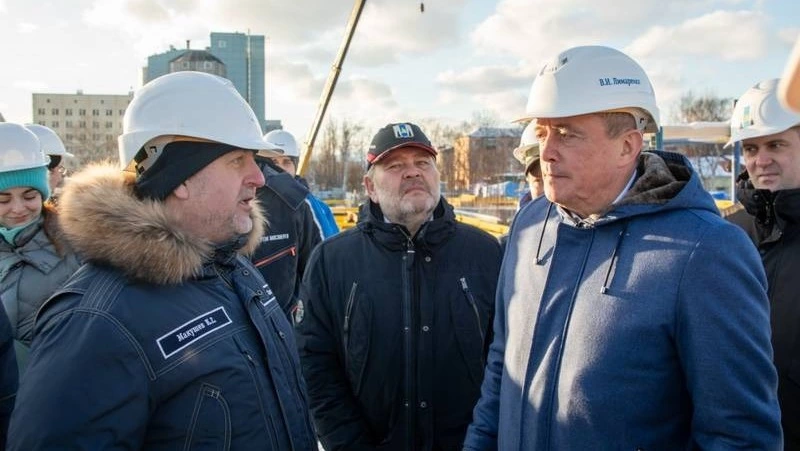 Валерий Лимаренко  проинспектировал  строительство спортивного  объекта олимпийского 