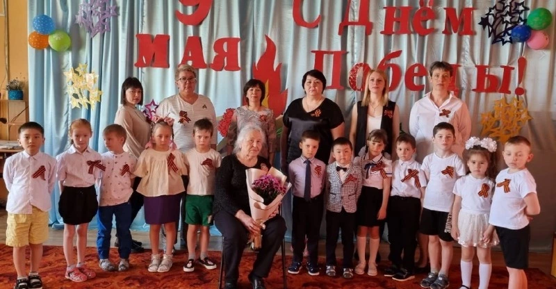 В детском саду «Теремок» прошло мероприятие, посвящённое Дню Победы