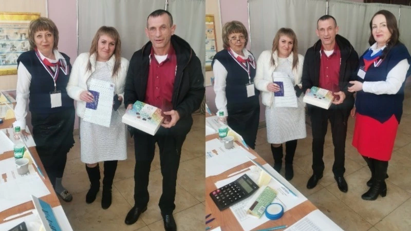 Молодожены из Красногорска пришли на выборы президента России РФ