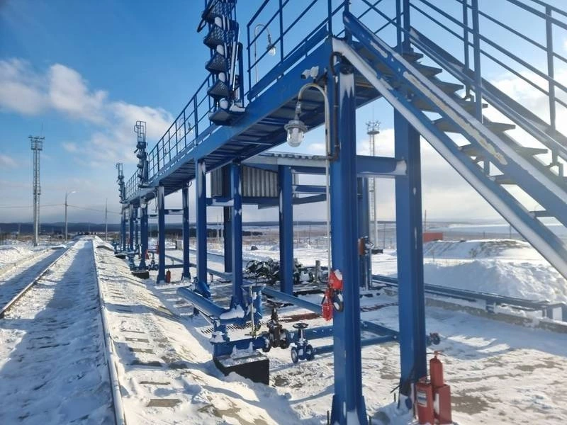 Нефтеналивной терминал ввели в эксплуатацию в Ильинском