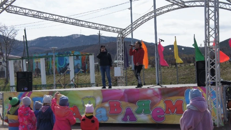 В Томари отпраздновали праздник весны и труда